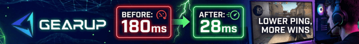 gearupbooster.com - Reduce Ping for All Games on Any Device